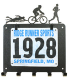 10 inch Swim Bike Run Bib Holder