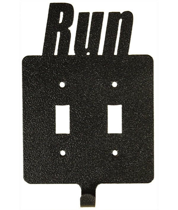 Run Dbl Switch Plate