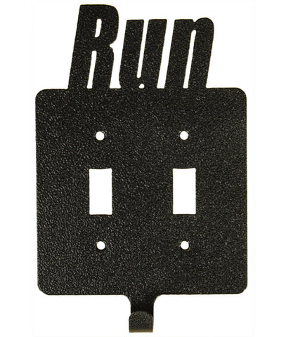 Run Dbl Switch Plate